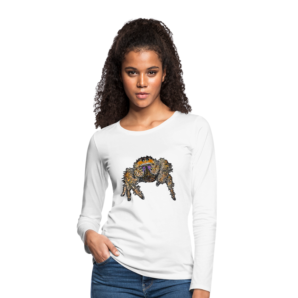 Frauen Longsleeve Phidippus regius Everglades female - weiß