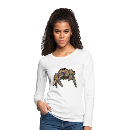 Frauen Longsleeve Phidippus regius Everglades female - weiß