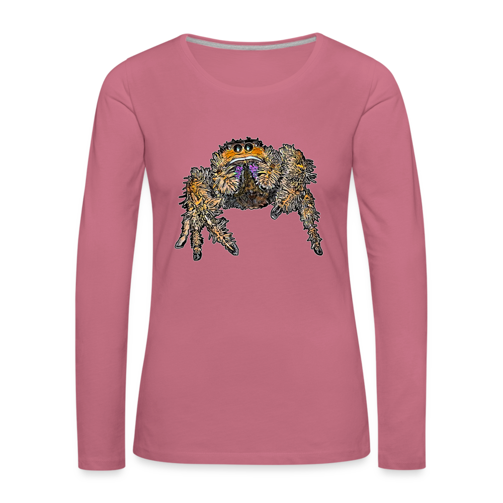 Frauen Longsleeve Phidippus regius Everglades female - Malve
