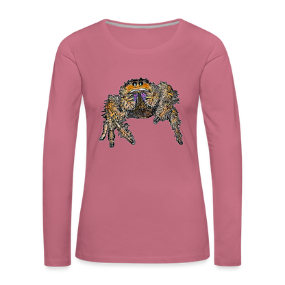 Frauen Longsleeve Phidippus regius Everglades female - Malve