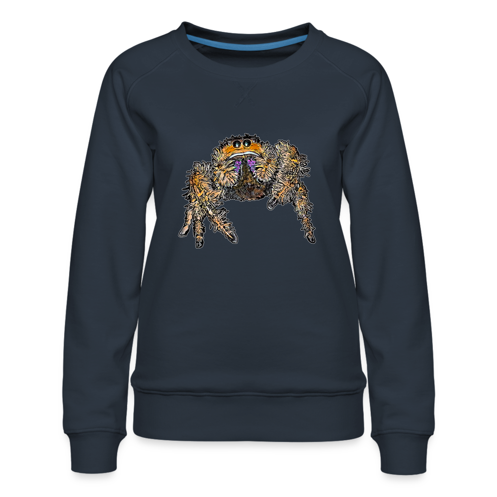 Frauen Pullover Phidippus regius Everglades female - Navy