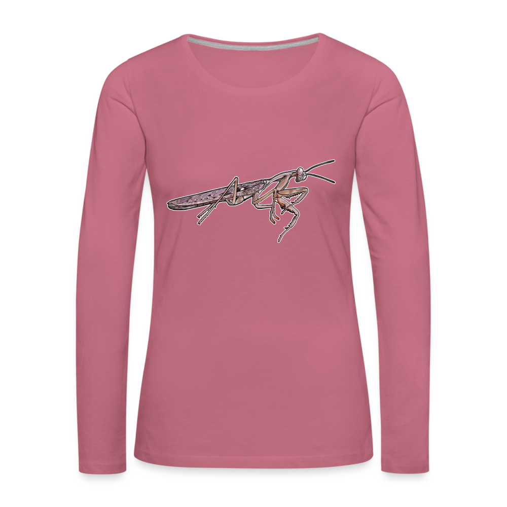 Frauen Longsleeve Rhombodera kirbyi male - Malve