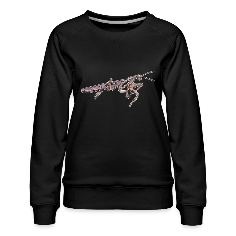 Frauen Pullover Rhombodera kirbyi male - Schwarz