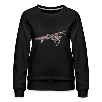 Frauen Pullover Rhombodera kirbyi male - Schwarz