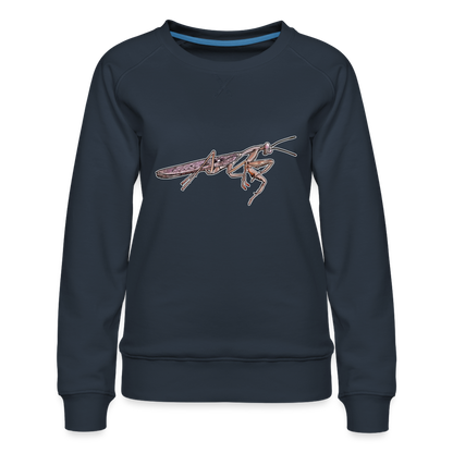 Frauen Pullover Rhombodera kirbyi male - Navy