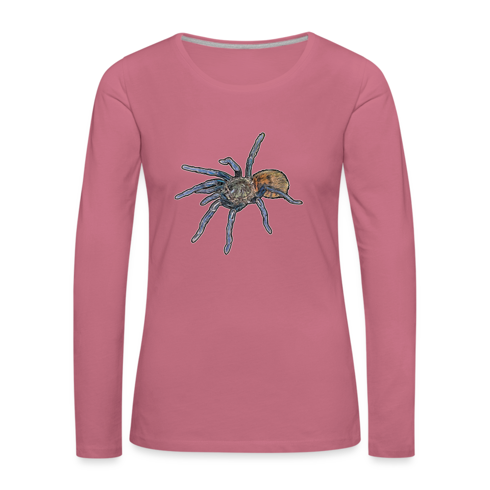 Frauen Longsleeve Chromatopelma cyaneopubescens - Malve