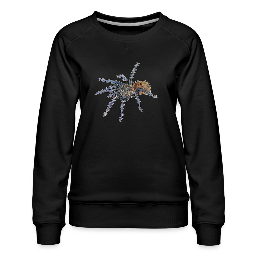 Frauen Pullover Chromatopelma cyaneopubescens - Schwarz