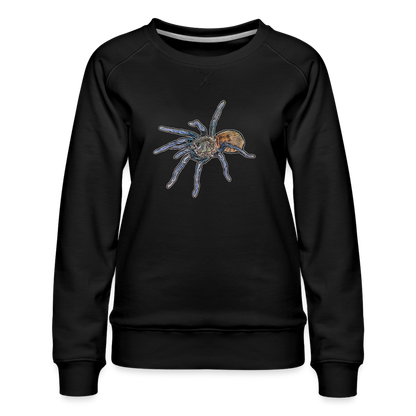 Frauen Pullover Chromatopelma cyaneopubescens - Schwarz