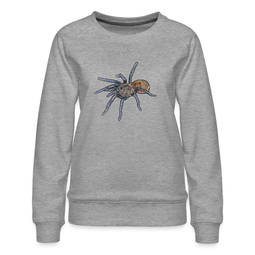Frauen Pullover Chromatopelma cyaneopubescens - Grau meliert