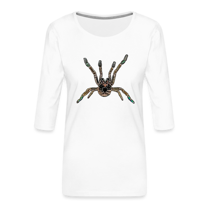 Frauen 3/4-Arm Shirt Pterinochilus murinus tcf - weiß
