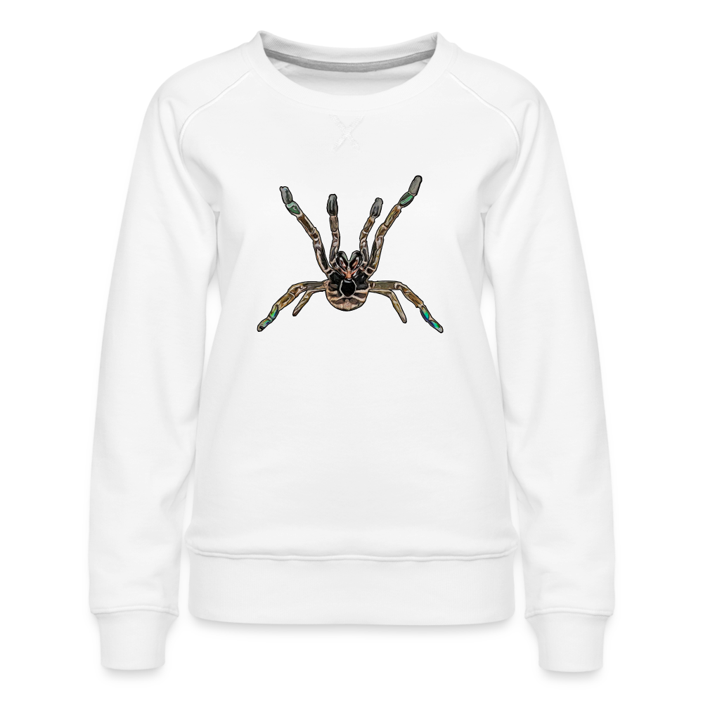Frauen Pullover Pterinochilus murinus tcf - weiß