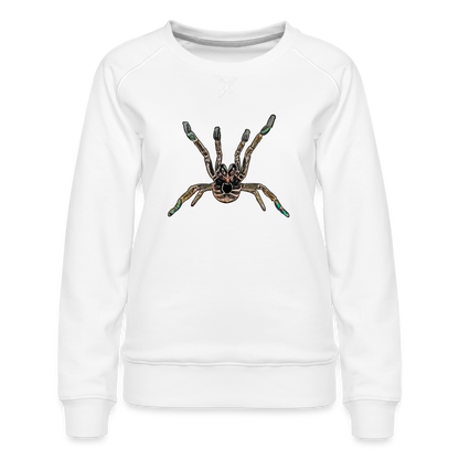 Frauen Pullover Pterinochilus murinus tcf - weiß
