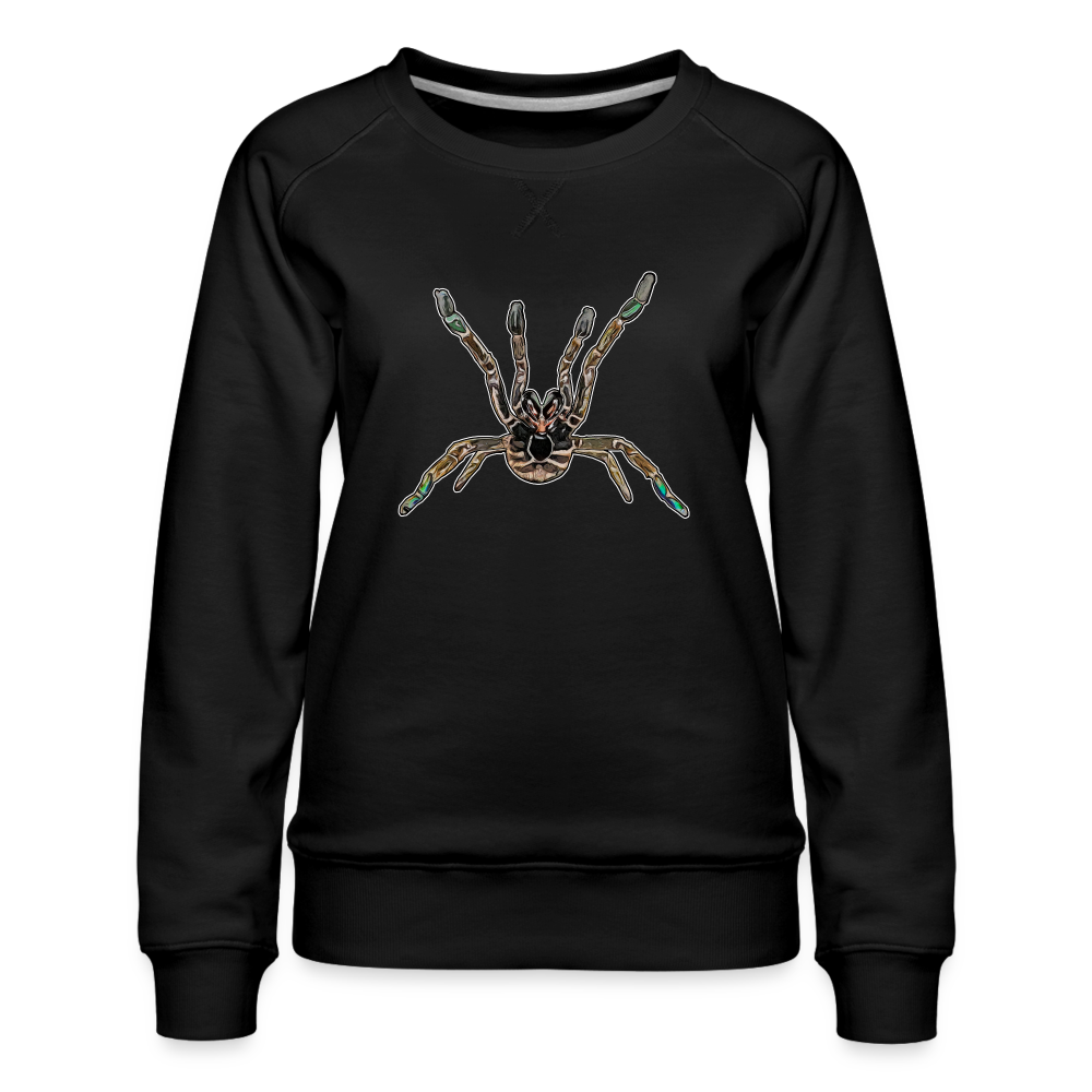 Frauen Pullover Pterinochilus murinus tcf - Schwarz