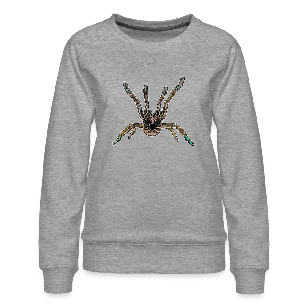 Frauen Pullover Pterinochilus murinus tcf - Grau meliert