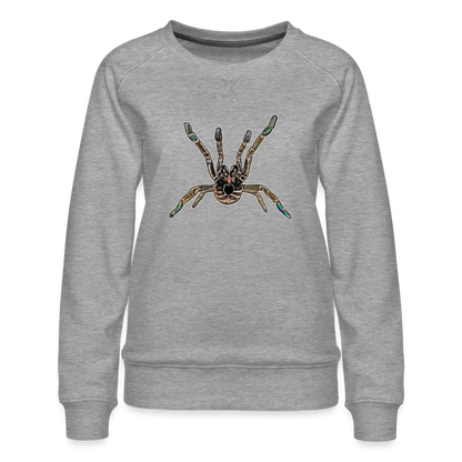 Frauen Pullover Pterinochilus murinus tcf - Grau meliert