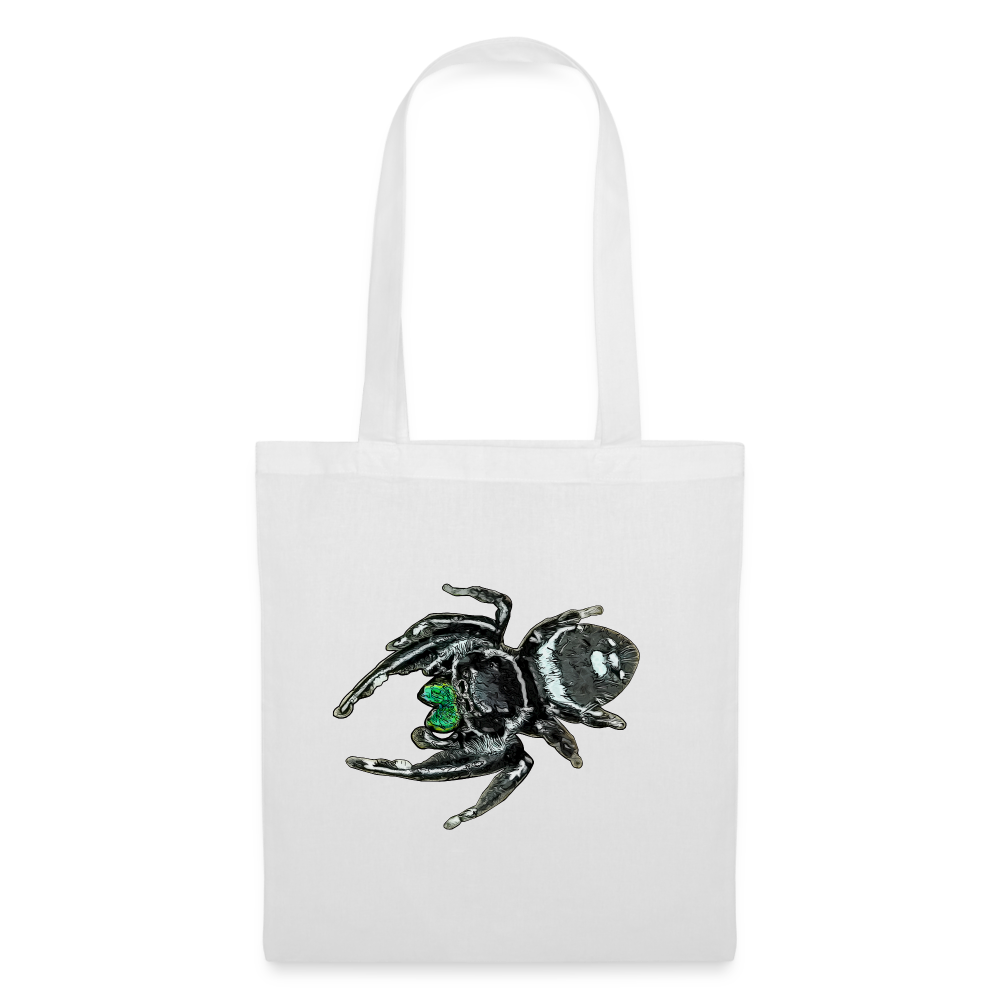 Stoffbeutel Phidippus regius White Bahamas male - weiß