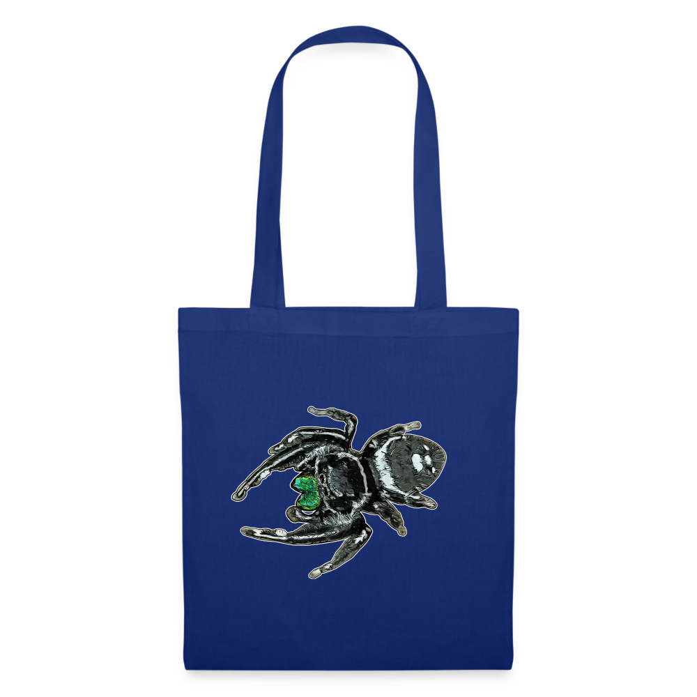 Stoffbeutel Phidippus regius White Bahamas male - Royalblau