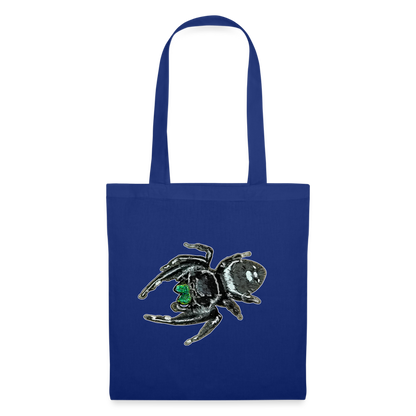 Stoffbeutel Phidippus regius White Bahamas male - Royalblau