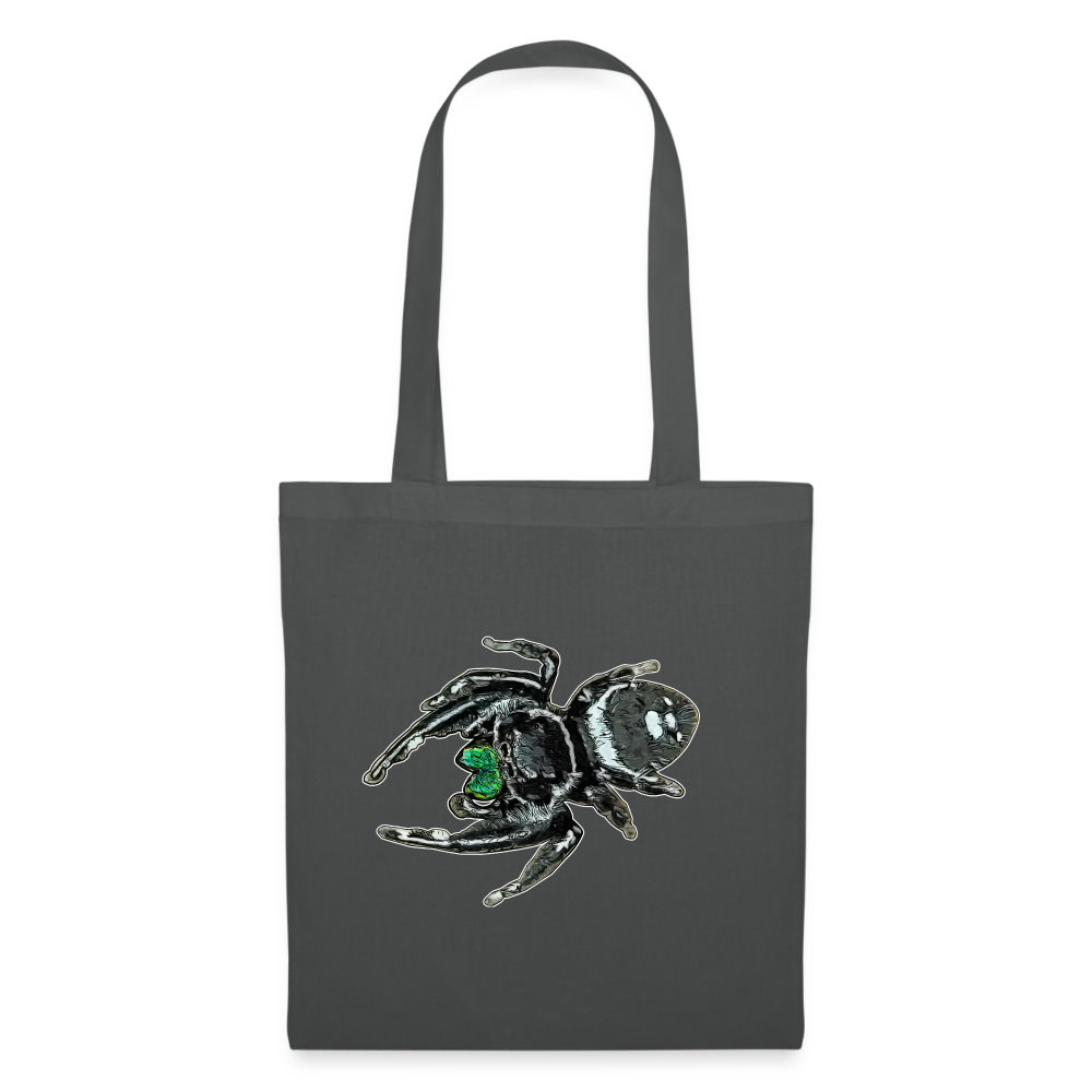 Stoffbeutel Phidippus regius White Bahamas male - Graphite