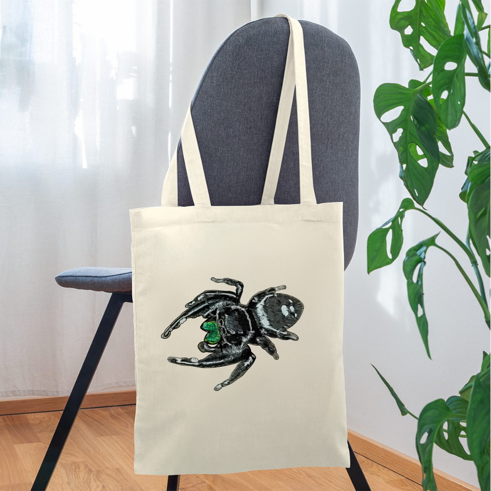 Stoffbeutel Phidippus regius White Bahamas male - Natur