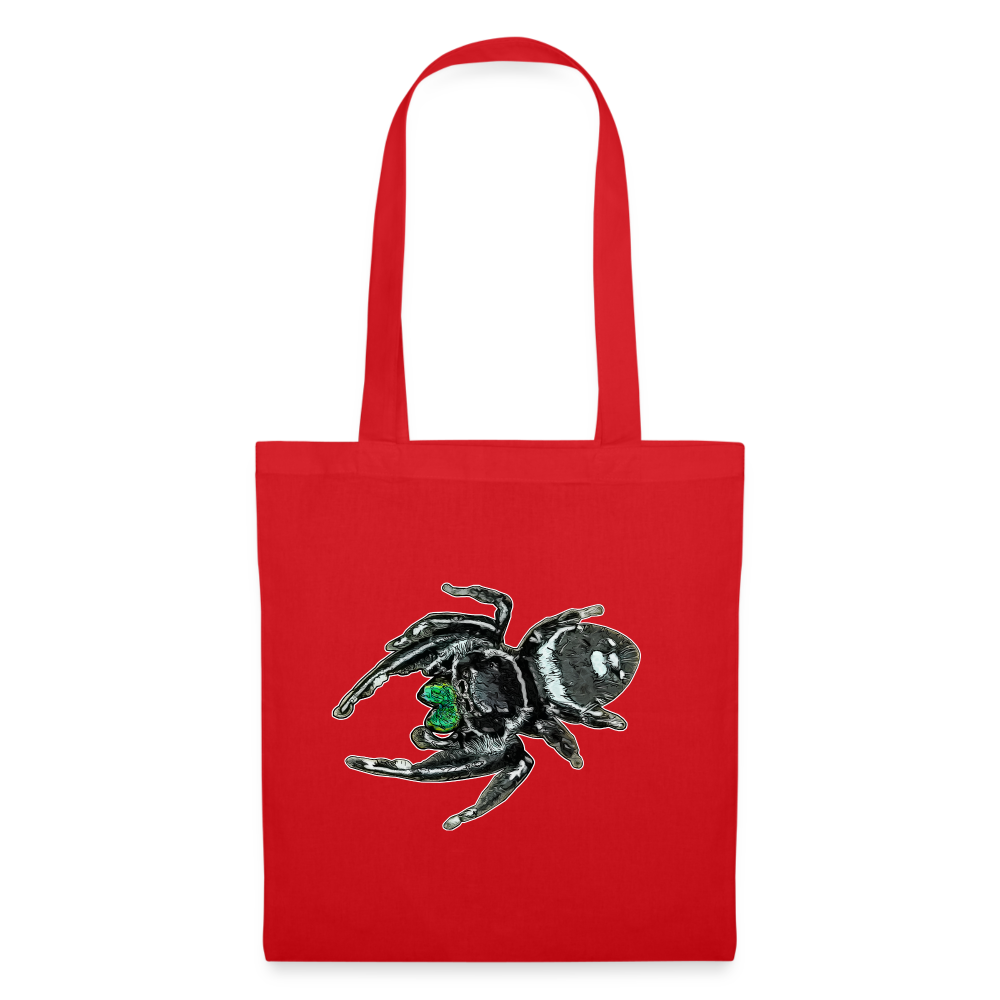 Stoffbeutel Phidippus regius White Bahamas male - Rot