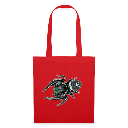 Stoffbeutel Phidippus regius White Bahamas male - Rot