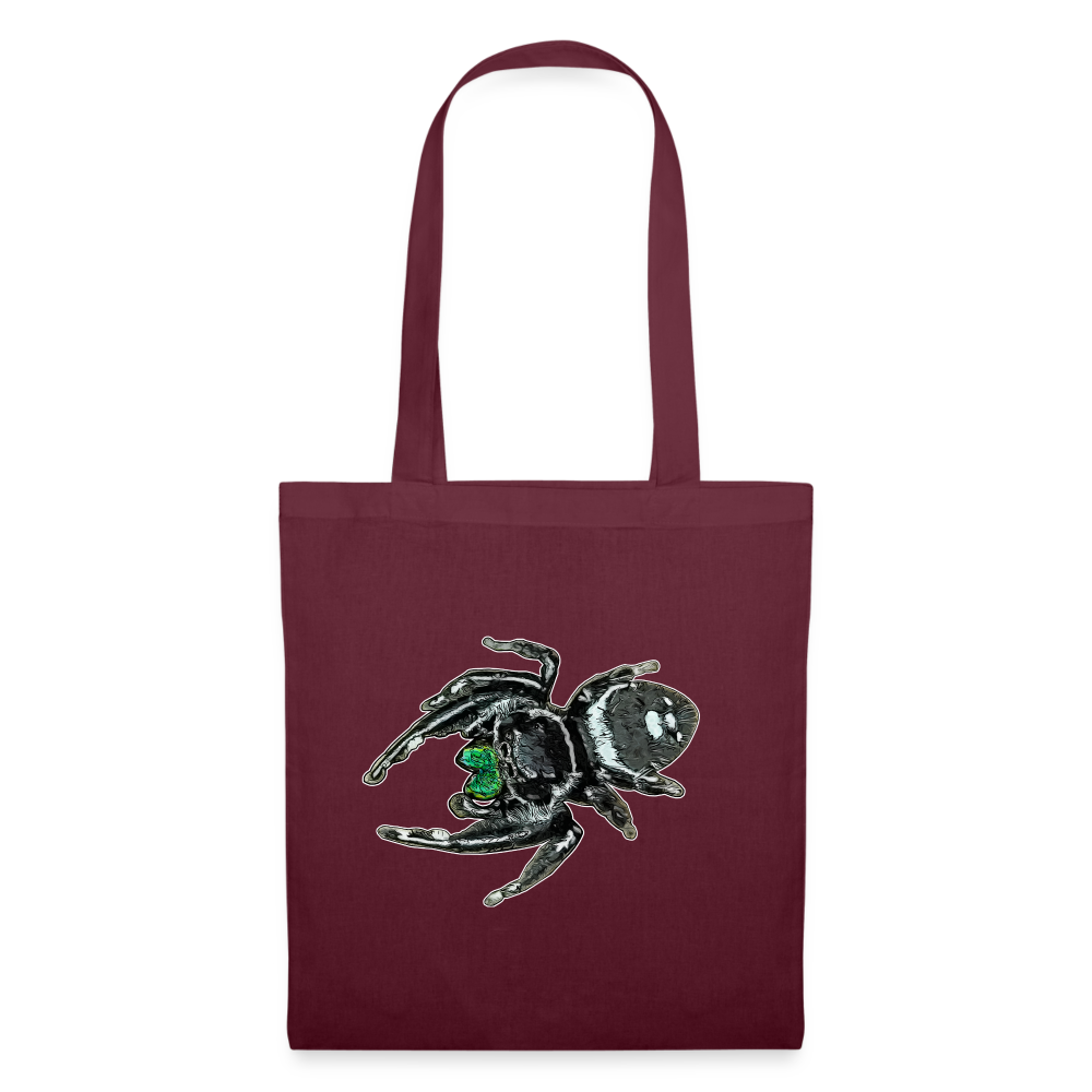 Stoffbeutel Phidippus regius White Bahamas male - Burgunderrot