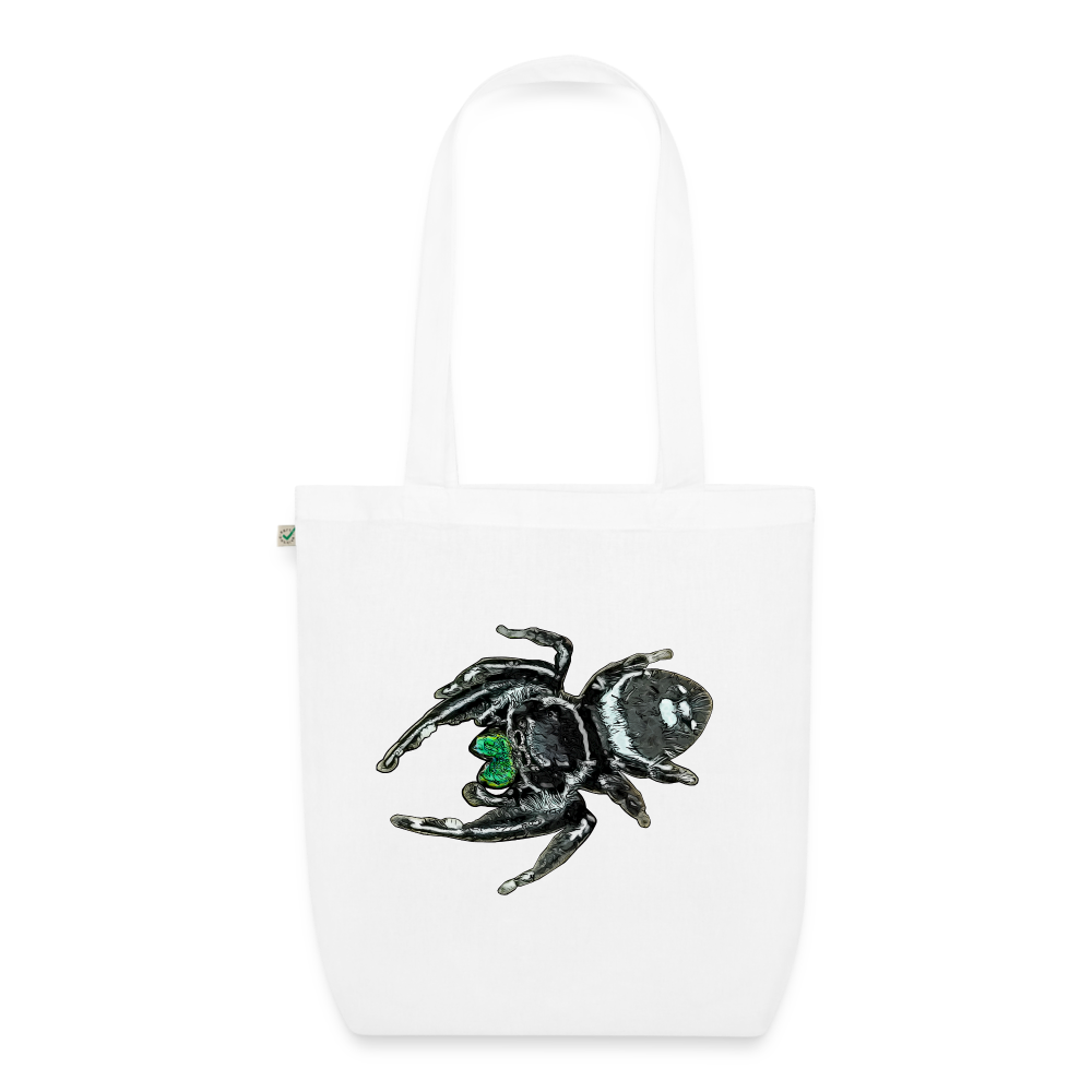 Bio-Stoffbeutel Phidippus regius White Bahamas male - weiß