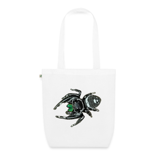 Bio-Stoffbeutel Phidippus regius White Bahamas male - weiß