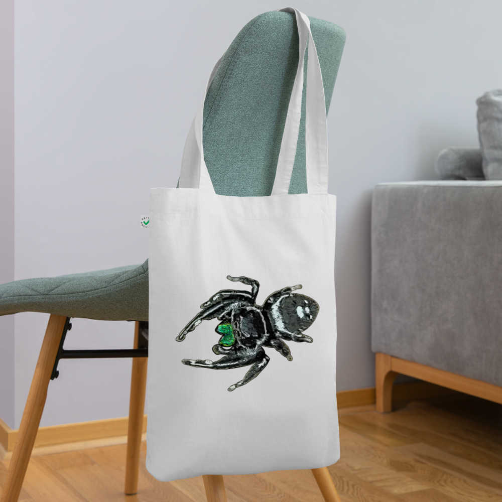 Bio-Stoffbeutel Phidippus regius White Bahamas male - weiß