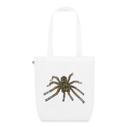 Bio-Stoffbeutel Idiothele mira - weiß