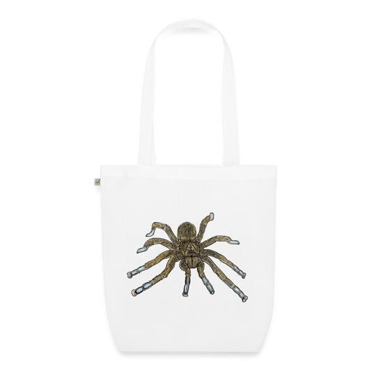 Bio-Stoffbeutel Idiothele mira - weiß