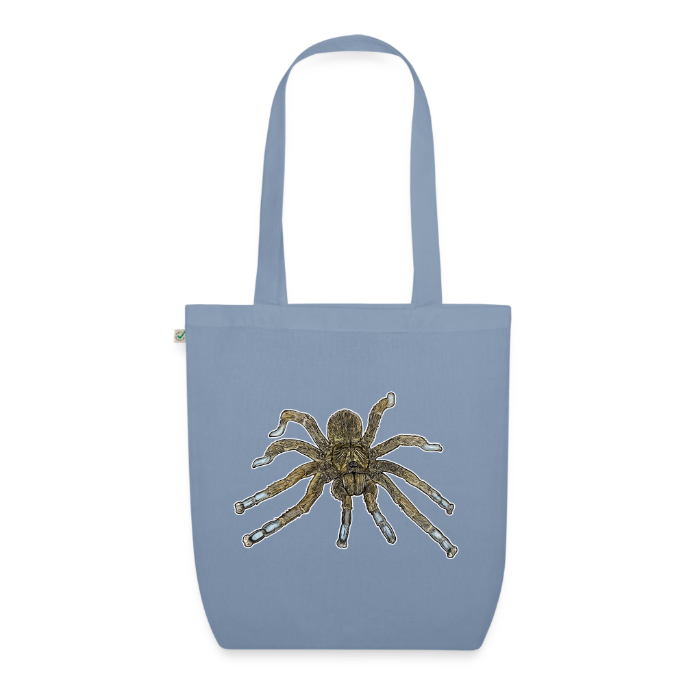 Bio-Stoffbeutel Idiothele mira - Blaugrau