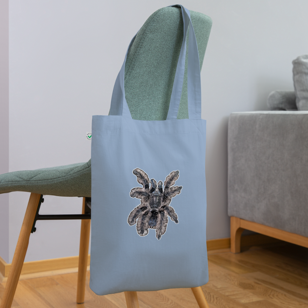 Bio-Stoffbeutel Tliltocatl albopilosus - Blaugrau