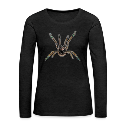 Frauen Longsleeve Pterinochilus murinus tcf - Anthrazit