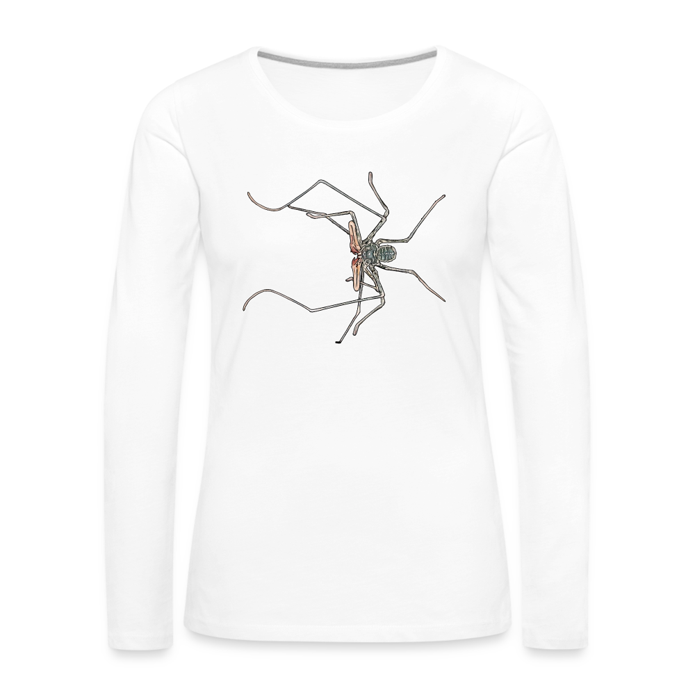 Frauen Longsleeve Euphrynichus bacillifer - weiß