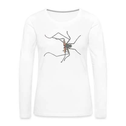 Frauen Longsleeve Euphrynichus bacillifer - weiß