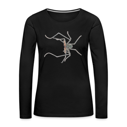 Frauen Longsleeve Euphrynichus bacillifer - Schwarz