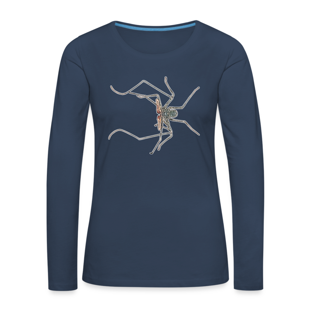 Frauen Longsleeve Euphrynichus bacillifer - Navy