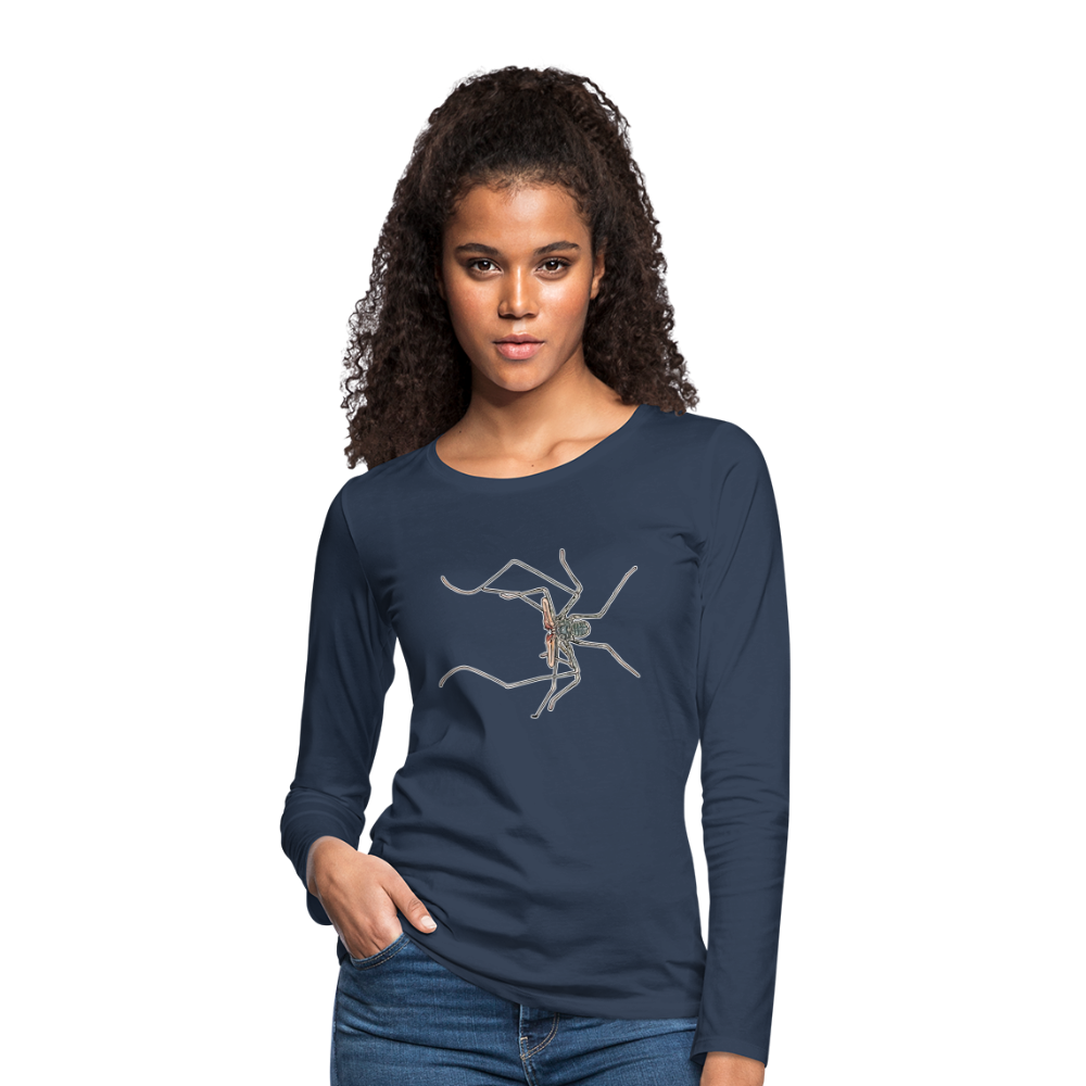 Frauen Longsleeve Euphrynichus bacillifer - Navy