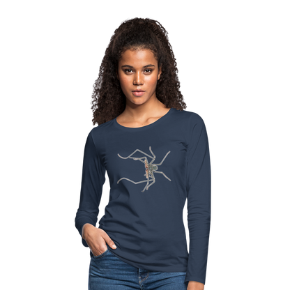 Frauen Longsleeve Euphrynichus bacillifer - Navy