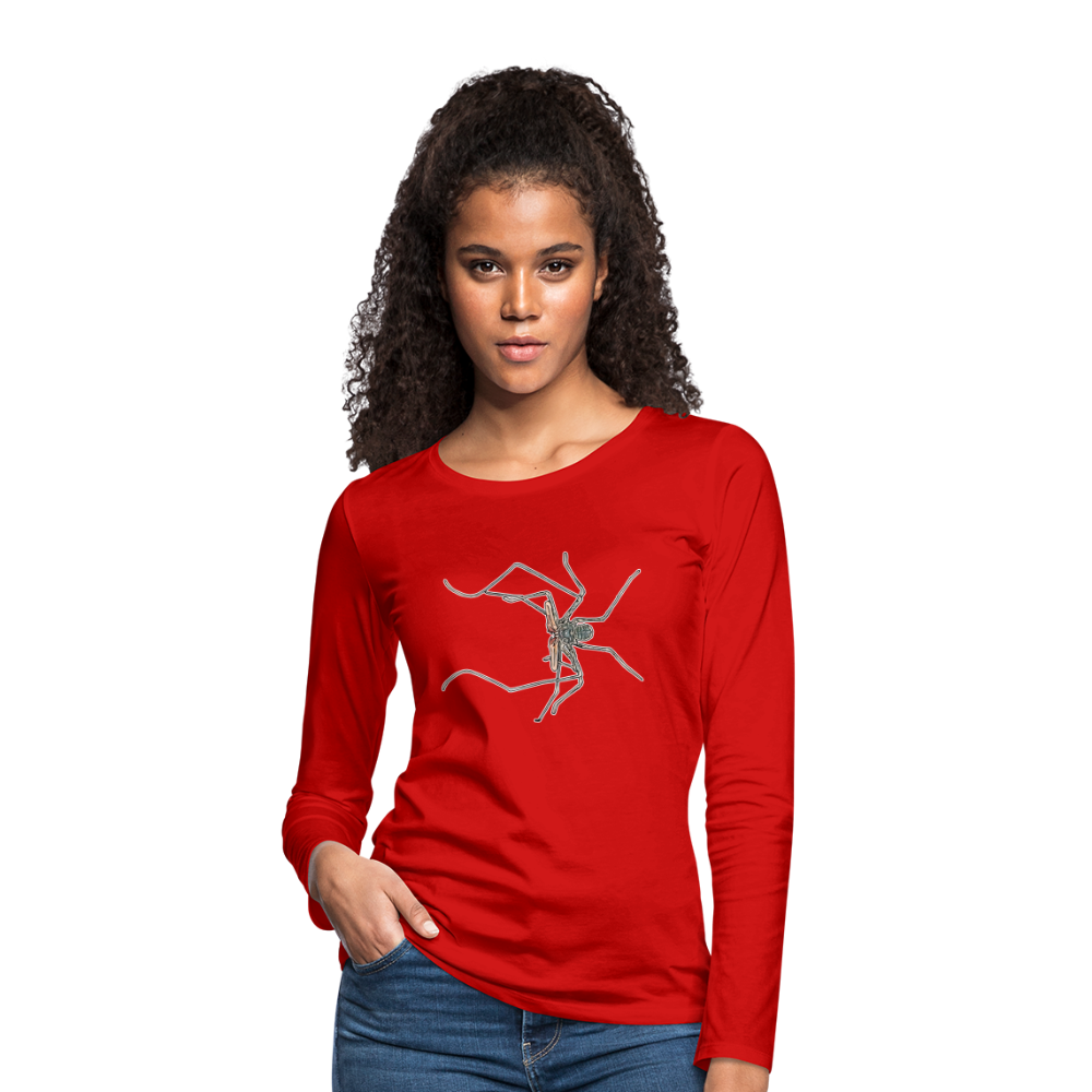 Frauen Longsleeve Euphrynichus bacillifer - Rot