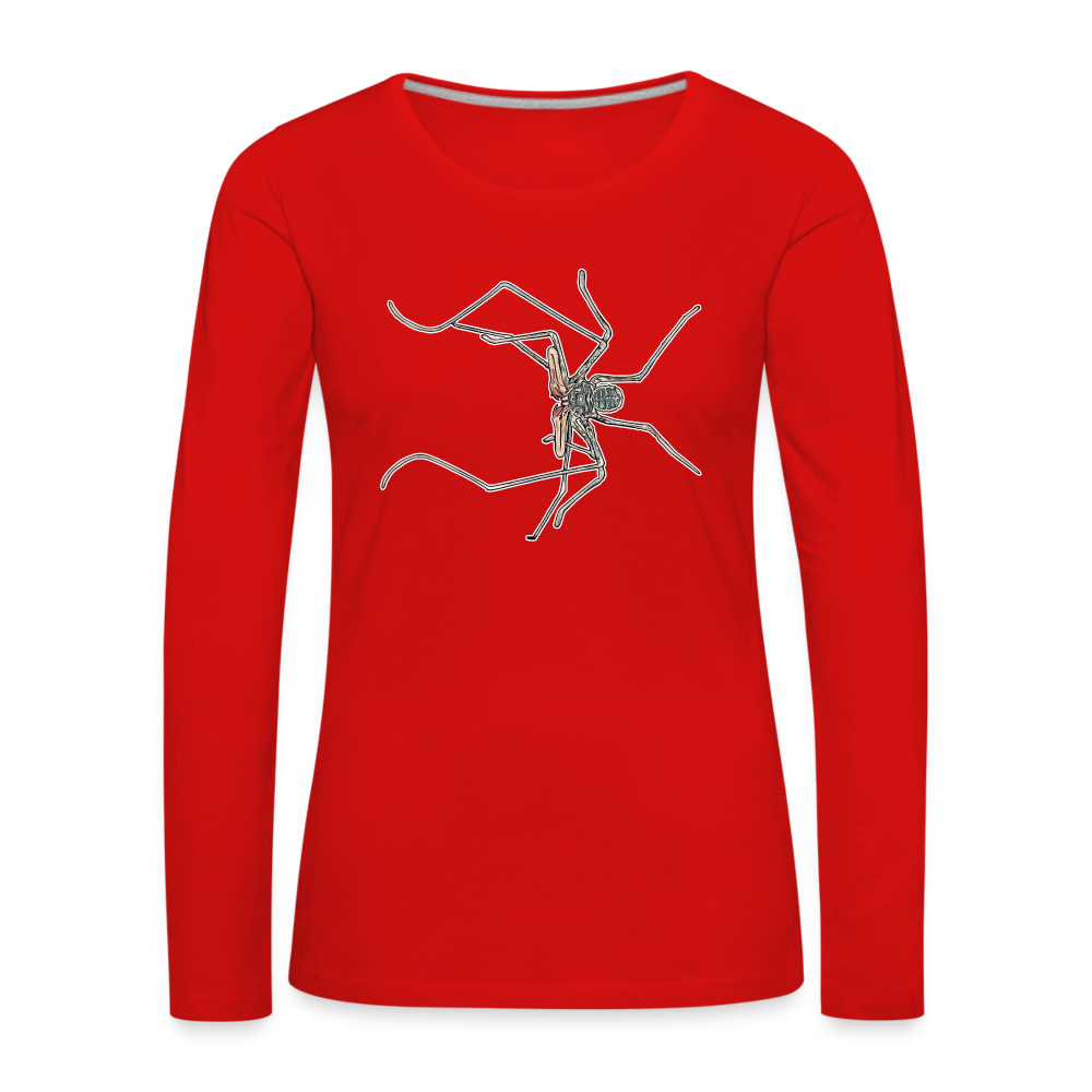Frauen Longsleeve Euphrynichus bacillifer - Rot