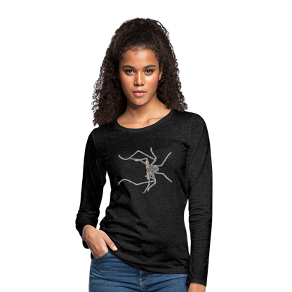 Frauen Longsleeve Euphrynichus bacillifer - Anthrazit