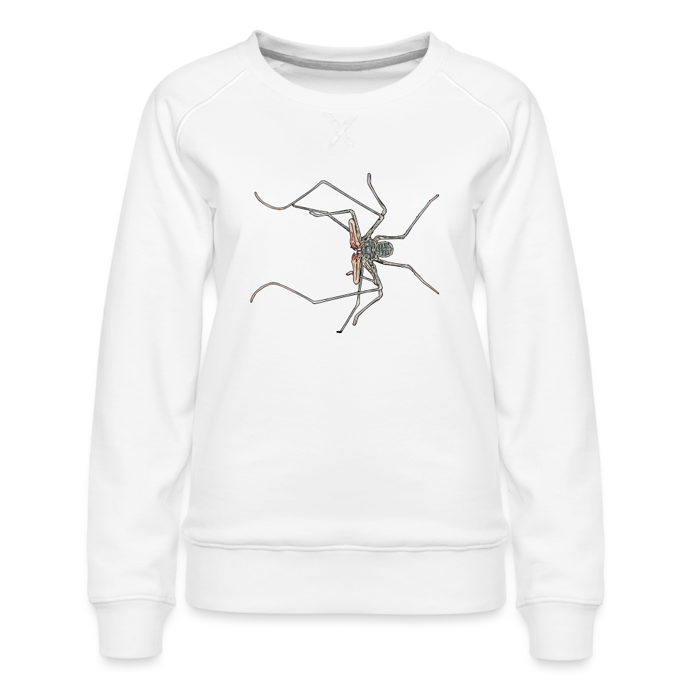 Frauen Pullover Euphrynichus bacillifer - weiß