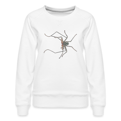 Frauen Pullover Euphrynichus bacillifer - weiß