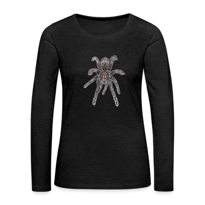 Frauen Longsleeve Pamphobeteus sp Machala juvenile - Anthrazit
