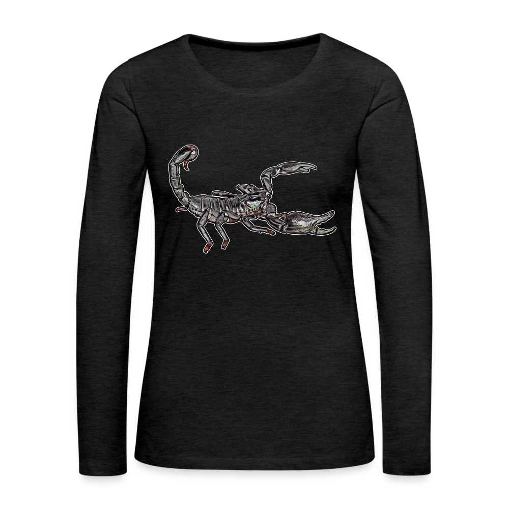 Frauen Longsleeve Heterometrus silenus - Anthrazit