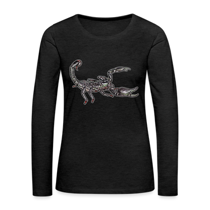 Frauen Longsleeve Heterometrus silenus - Anthrazit