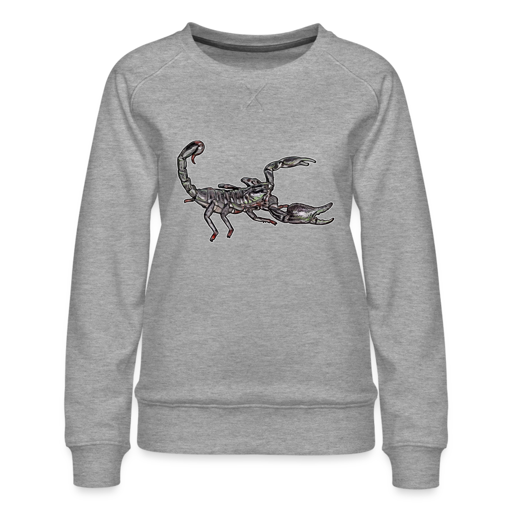 Frauen Pullover Heterometrus silenus - Grau meliert